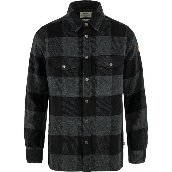 FjallRaven Canada Shirt, Men’s size Medium, Black/Gray - Picture 1 of 8